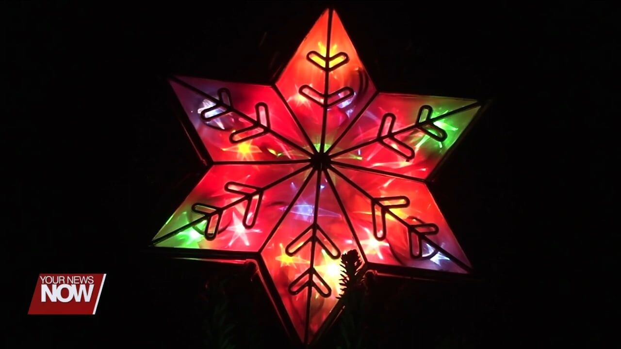 Cridersville Historical Society continues Christmas tree lighting tradition at Daniel Bowsher Log Cabin